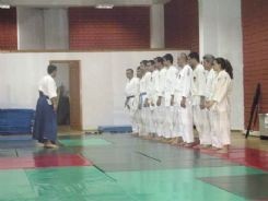 İlk resmi aikido çalışmaları
