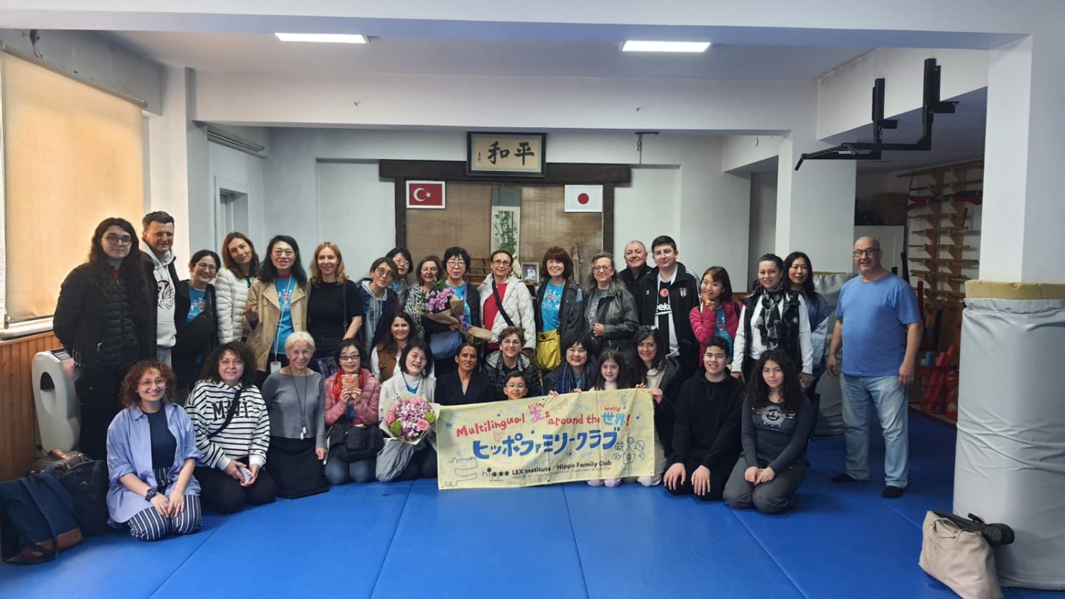 Japon misafirlerimizi şarkılar ve çeşitli etkinliklerle uğurladık